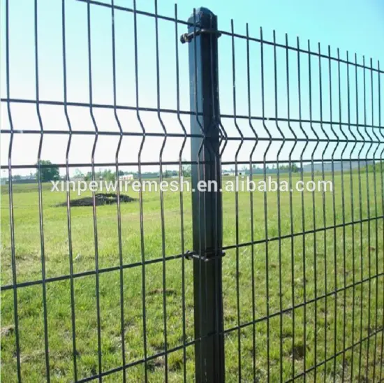 3D welded wire mesh fence/ sport court folds welded wire mesh fencing(factory and exporting)