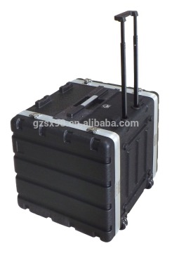 10U ABS rack case with handle