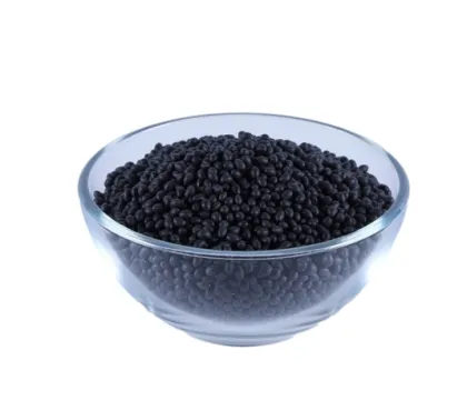 Furniture edge sealing adhesive particles