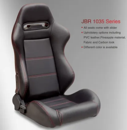 PVC Black racing seat car use sports seat