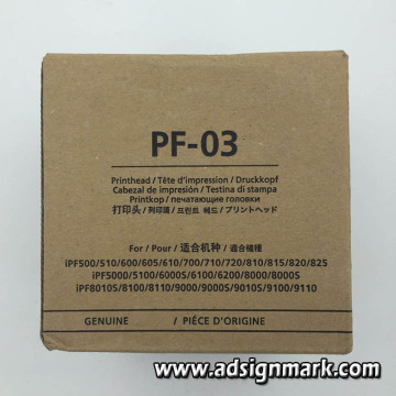 Canon PF 03 Print head for IPF 500 510 600 605 610 700 710 720 810 815 820 825 5000 5100 6100 6000S 8010 9000