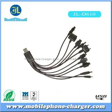 10 in 1 charger cable for samsung/Motorola/Sony/Niokia/iphone