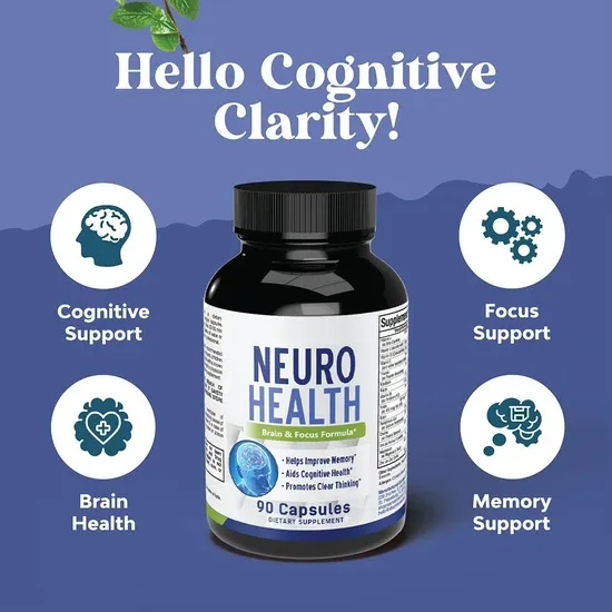 Private Label OEM Neuro Health Brain Capsule Focus Formula for Help Improve Memory Aids Cognitive Health

**Title:** Neuro Health Brain Capsule for Improved Memory and Cognitive Function