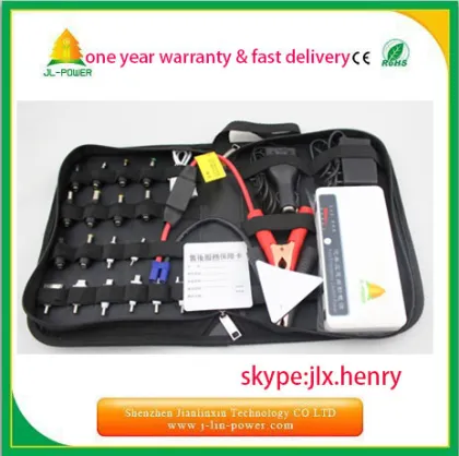 12000mah car emergency start power station jump starter for car with complete car emergency set