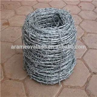 galvanized barbed wire/PVC coated barbed wire/barb wire fencing(Factory)