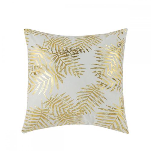 Cotton Velvet Cushion Covers Stripe with Checks Black White embroidery cushion cover Supplier