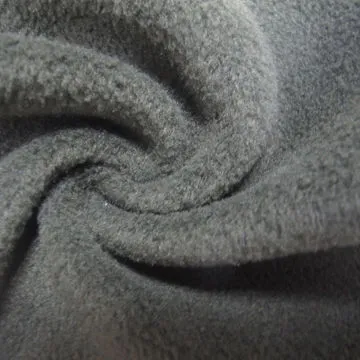 Fleece fabric, one or two side brushed, 100% polyester, 270gsm, available in various weights