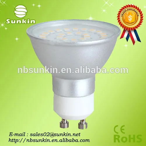 Hot selling led spot light gu10 3.5w 4w 4.5w from Ningbo Zhejiang