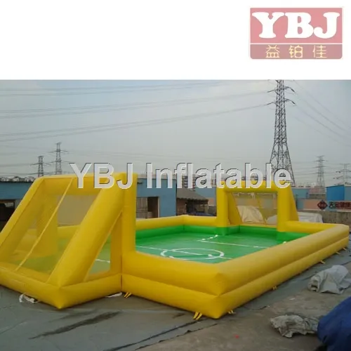 inflatable football soap soccer field for sale
