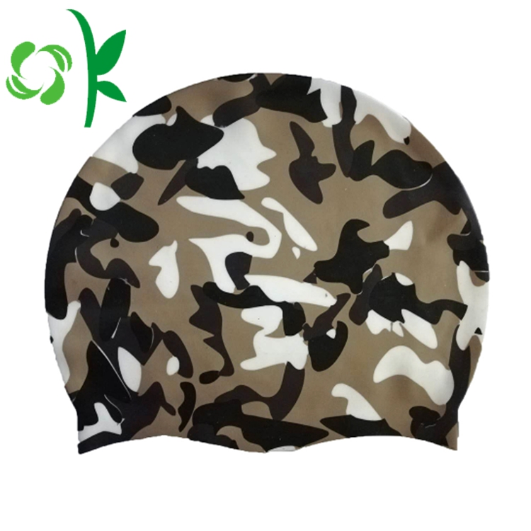 Silicone Swim Custom Printed Logo Cap Water Sport