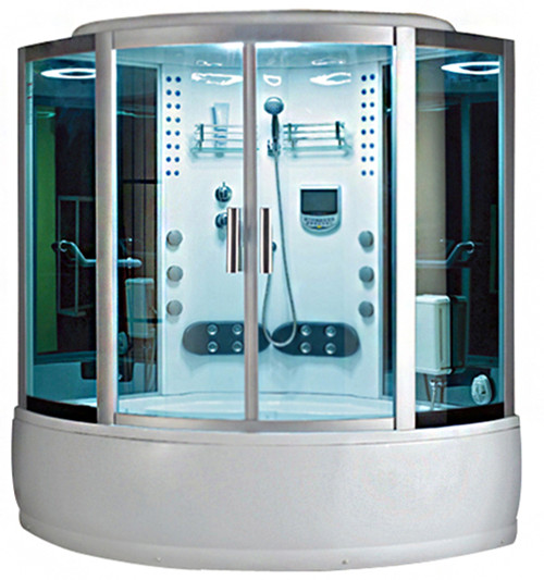 Home Sauna Reviews 고급 옥수수 Hydromassage Whirlpool Bath Steam Room