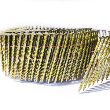 2 1/4\" x 0.099\" Wire Pallet Coil Nails for Wood Pallets: Compatible with CN90 Nail Gun