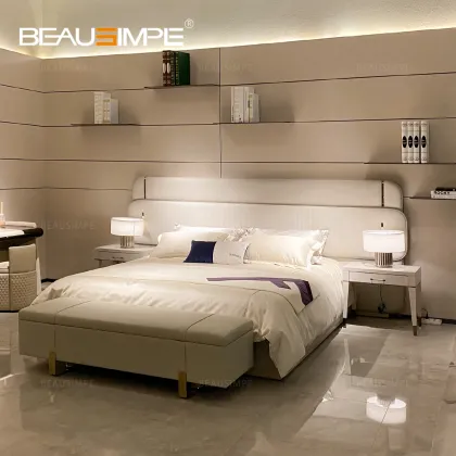 Luxury King Size Bed Italian Custom Furniture