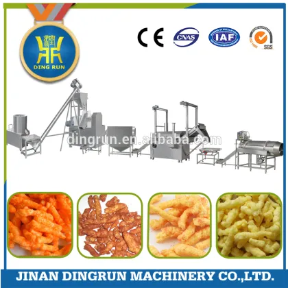 Fried corn curl kurkure cheetos snack food making machine 0086 15020006735