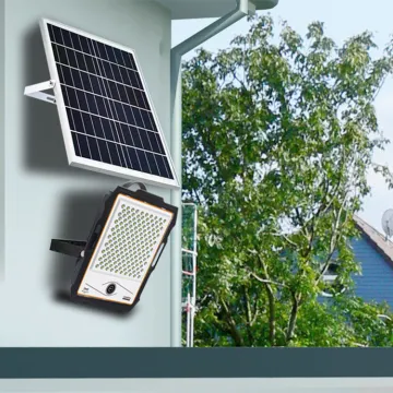 Portable Waterproof Outdoor Lighting: 100W, 200W, 300W Solar Flood Lights with CCTV Camera - LED Flood Lights for Outdoor Use