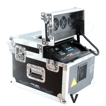 VSHOW KHZ600 600W Dual Haze Machine with Flight Case and DMX Function