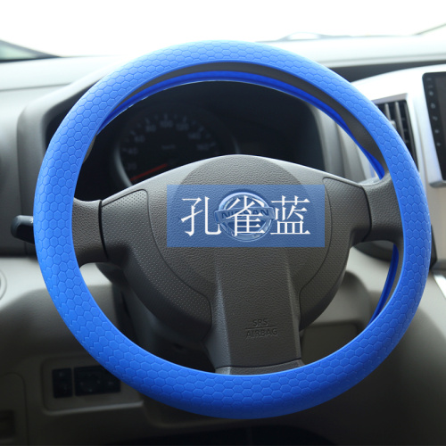 Custom Design Silicone Rubber Steering Wheel Cover Hand-make