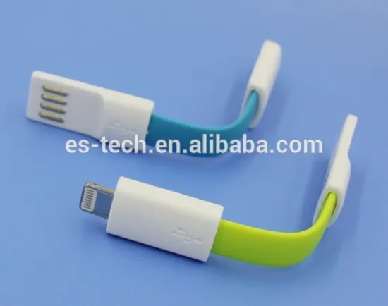 Micro charge cable USB keychain