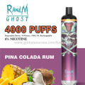 RandM Ghost 4000puffs Recahrgeable