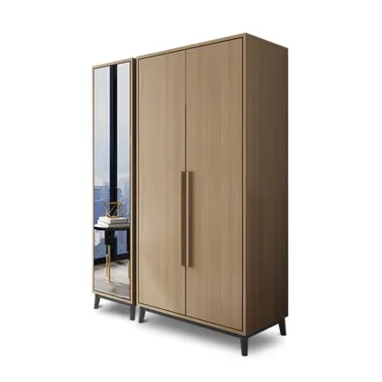 MFC Wardrobe Closet Cloth Storage Bedroom Furniture Factory Price