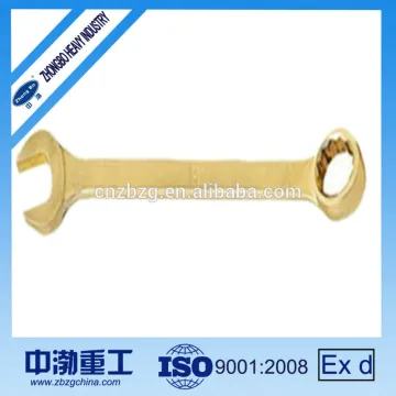 Non sparking safety Alloy Combination Wrench hand tools