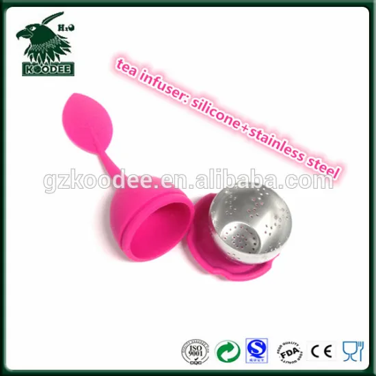 2016 BPA free custome silicone tea infuser for mugs