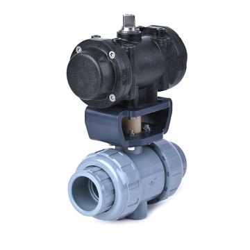 صمام كروي هوائي CPVC مزدوج المفعول PN10