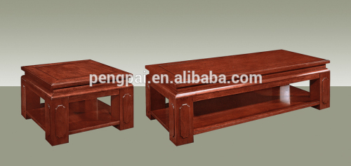 office furniture china I shape mdf wooden coffee table set