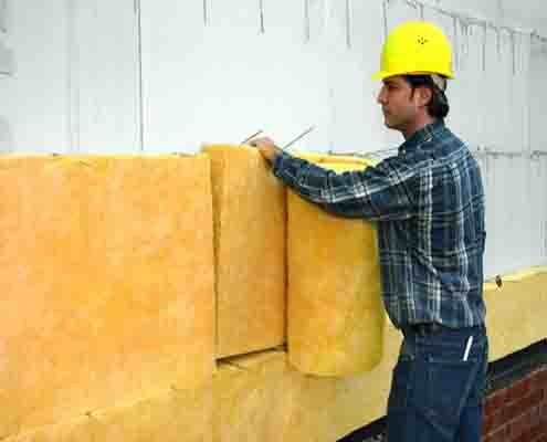 Glass Wool Blanket Insulation Material