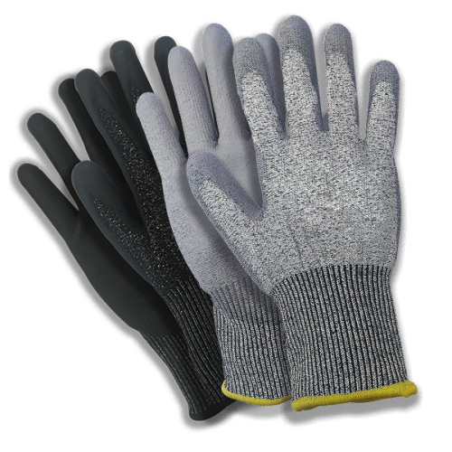 Cut Resistant Gloves Extra Large size PU palm Latex-free gloves motor Factory