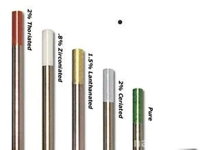 tungsten electrodes