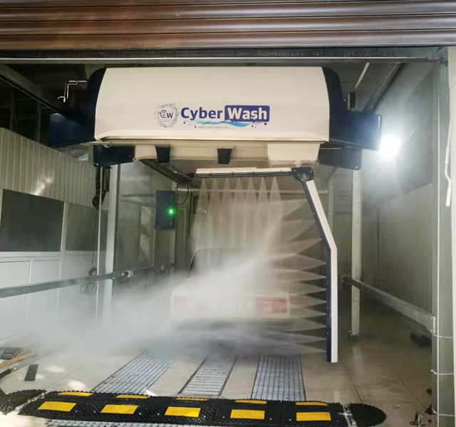 high pressure touchless car wash system