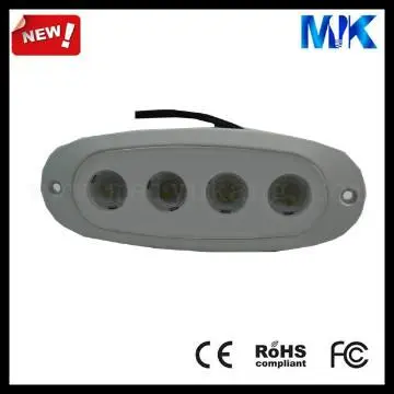 12V, 12W Led Work Light for Trucks, 4X4, SUV, ATV