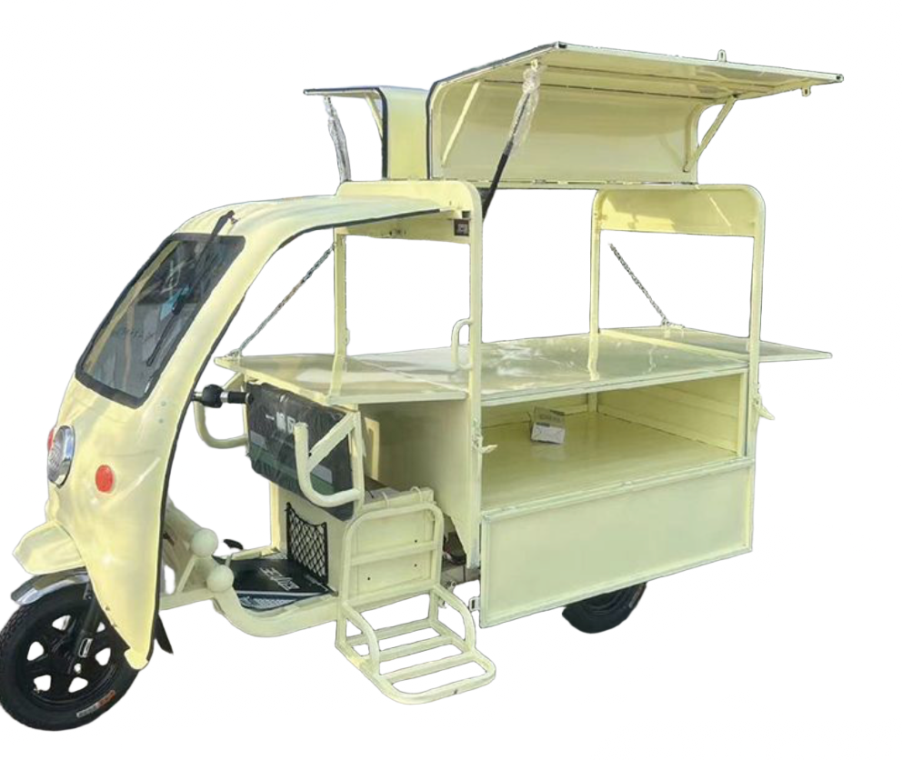Multi Function Electric Tricycle for Street Food Business