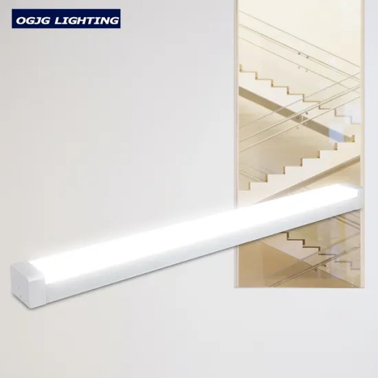 Suspended Dimmable LED Linear Light 6000K LED Batten Light 100-277V Ceiling Light with Lens