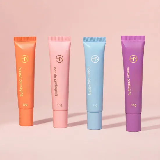 Empty Cute Colorful Lip Gloss Balm Tube Packaging