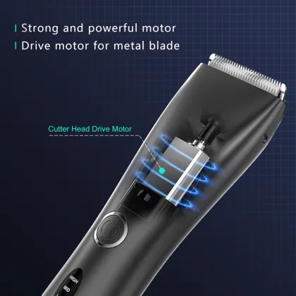 Hot Sell Black Usb Rechargeable Body Hair Trimmer