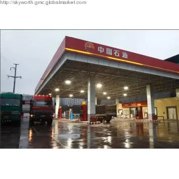 100-277V 100 Watt, LED Canopy Lamp