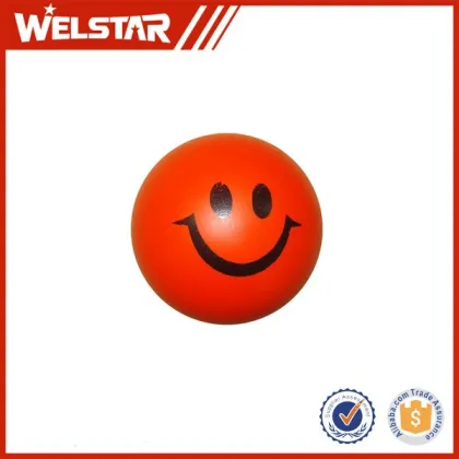Certificated Smile Face Stress Ball Adjust One's Emotions Toys