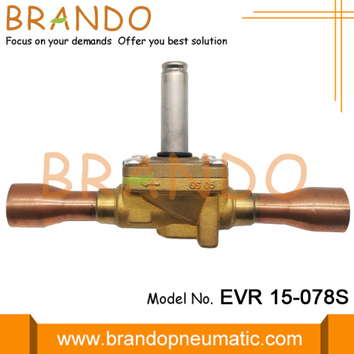 032L1225 EVR15 Válvula solenoide eléctrica de refrigeración de 7/8 &#39;&#39;