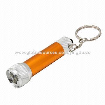 3 LED Keyring with 4*AG13 Battery