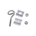 Electric power fittings Span Clamp Splint Hook Optical Cable Bracket Ftth Accessories Stainless Steel Suspension Span Clamp