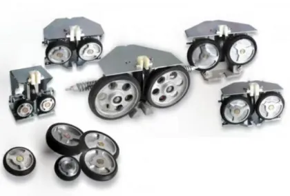 80mm Roller Guide Shoes Elevator Parts