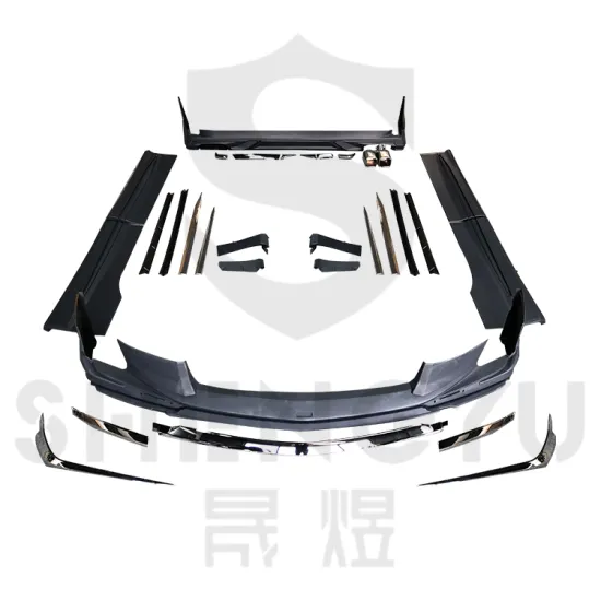 TOYOTA Alphard Auto Body Kit: Modelista Front Lip, Rear Diffuser, Exhaust, and Day Running Lights