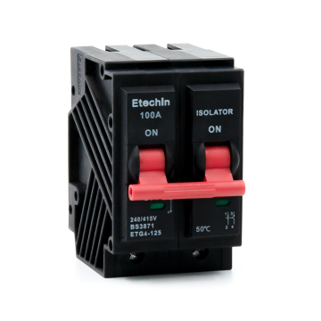 OEM Low Voltage Circuit Breaker 2P Main Switch 40A-125A