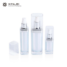 60ml high-end design of white acrylic cosmetic bottle