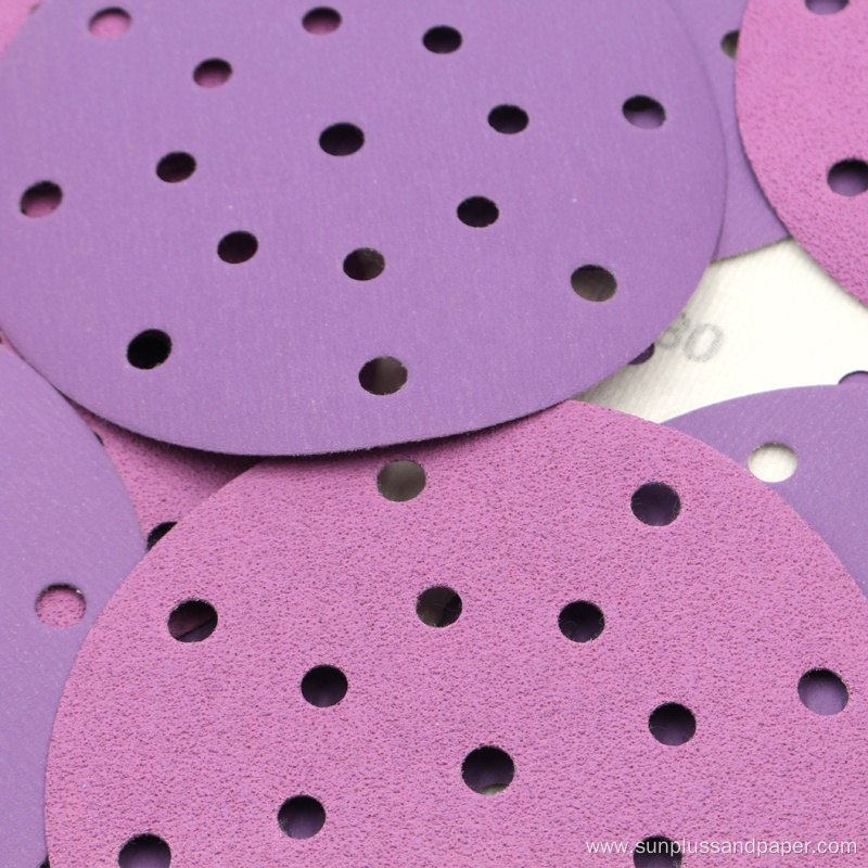 SUNPLUS Automotive Abrasives Paper Purple Ceramic Sandpaper