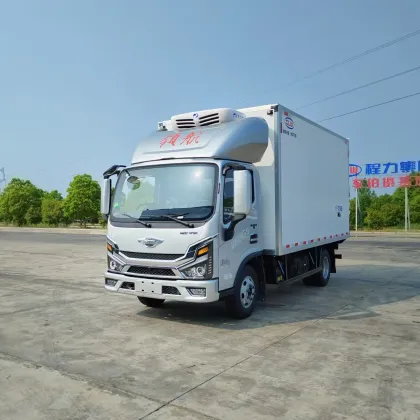 Foton refrigerated truck 6 wheels Diesel refrigerator trucks