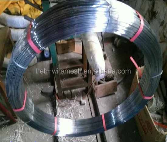 Galvanized Oval Wire 80G/M2 Zinc Coated