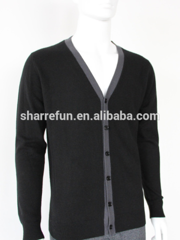 wholesale cashmere knitwears,men 12gg knitted cashmere cardigan